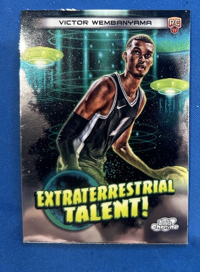 Victor Wembanyama 2023-24 Topps Cosmic Chrome RC Extraterrestrial