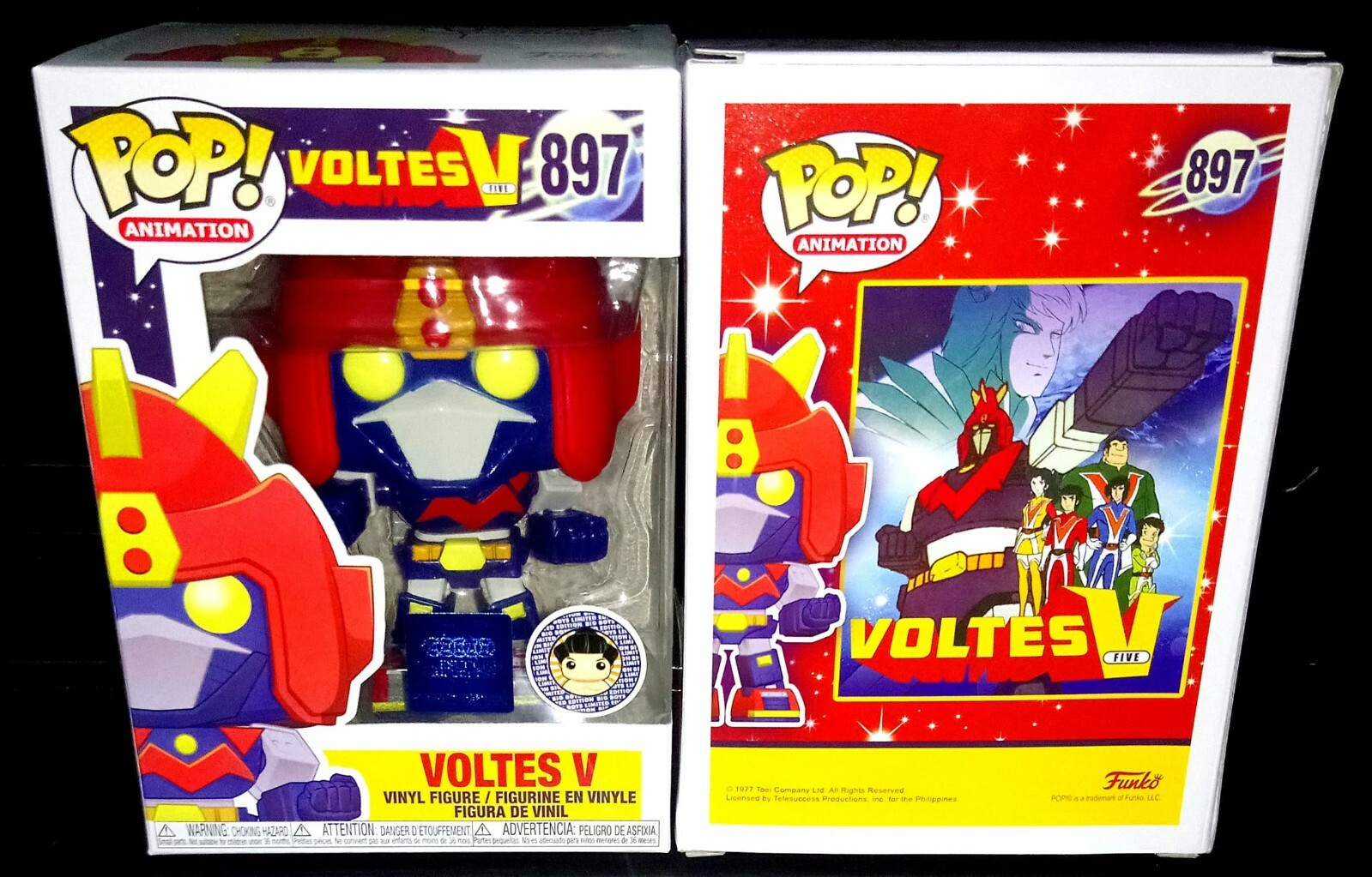 VOLTES V フィギュア POP! ANIMATION 897 Voltes V #897 Funko Pop