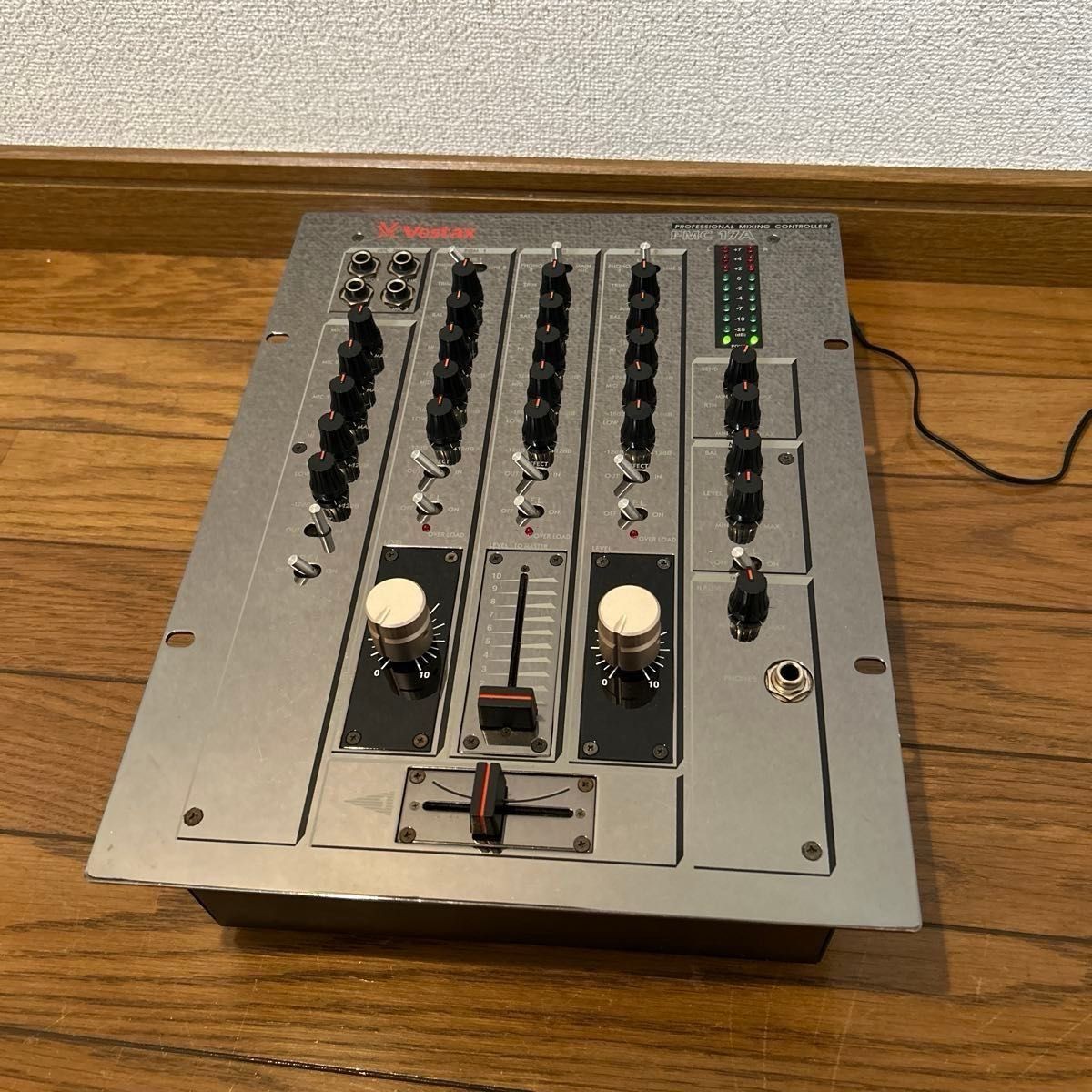 Vestax Mixer PMC-17A Rotary 3-Channel DJ Mixer Tested | eBay