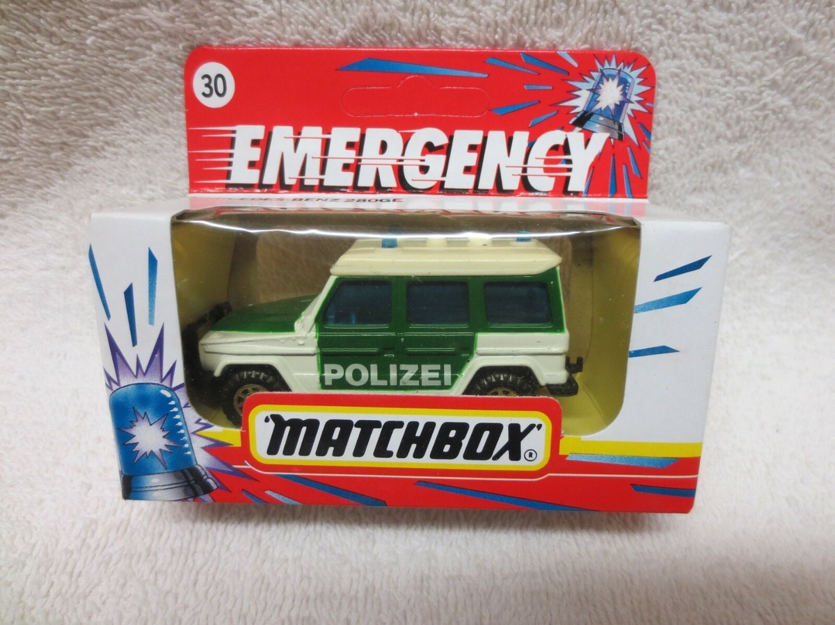 MATCHBOX POLIZEI POLICE MERCEDES BENZ 280GE VAN MB SEALED BOX | eBay
