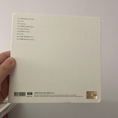 Story Op 1 by Jonghyun (CD, 2015) for sale online | eBay