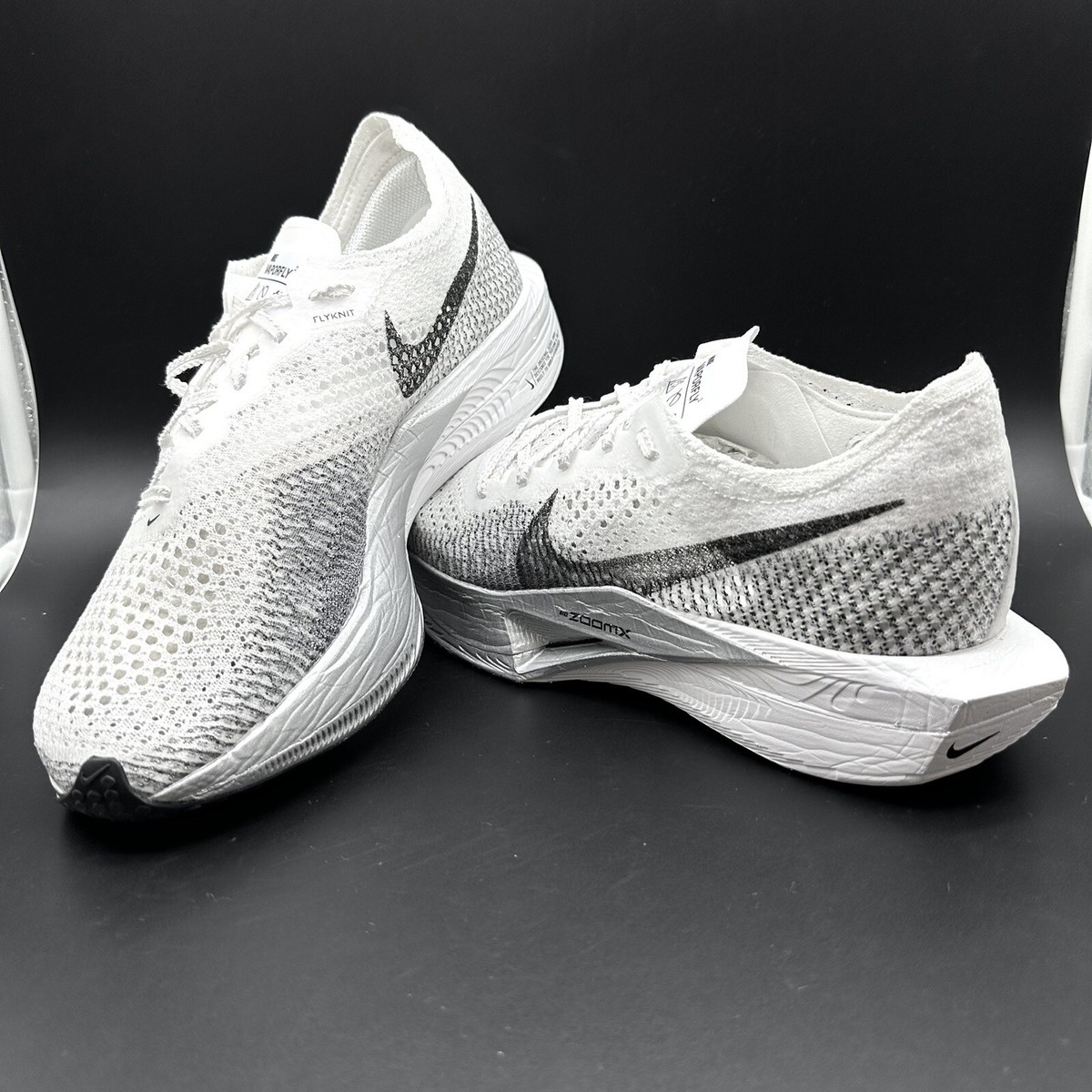 Nike ZoomX Vaporfly Next% 3 White Silver Running Shoes DV4129-100