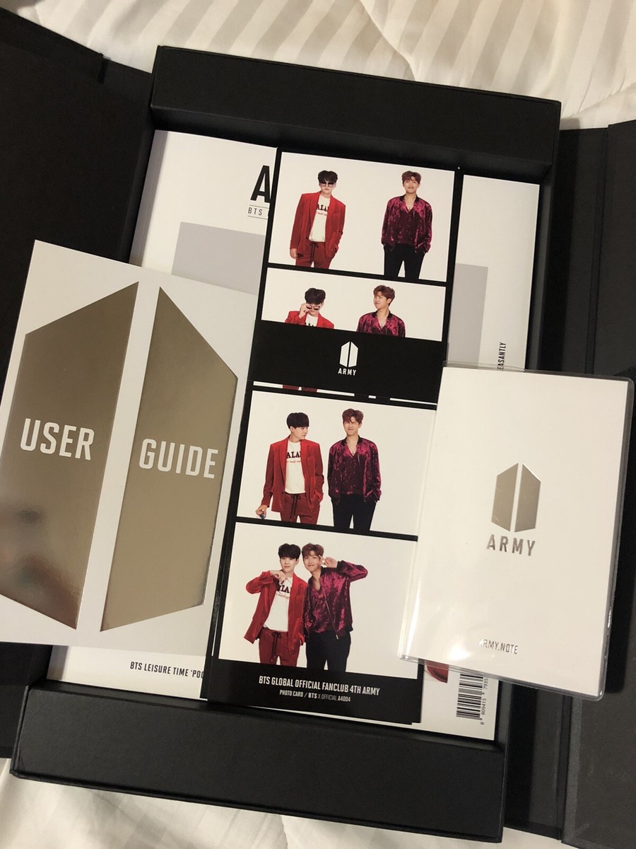 BTS Global Official Fanclub Army 4th Membership Army Zip Kit, All