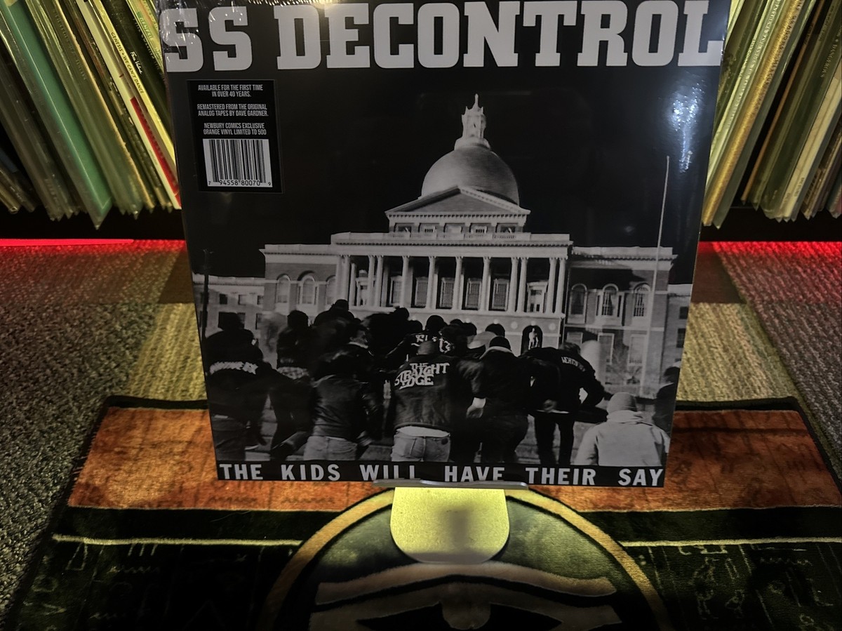 SSD - SS Decontrol The Kids Will Have Their Say LP Orange Vinyl