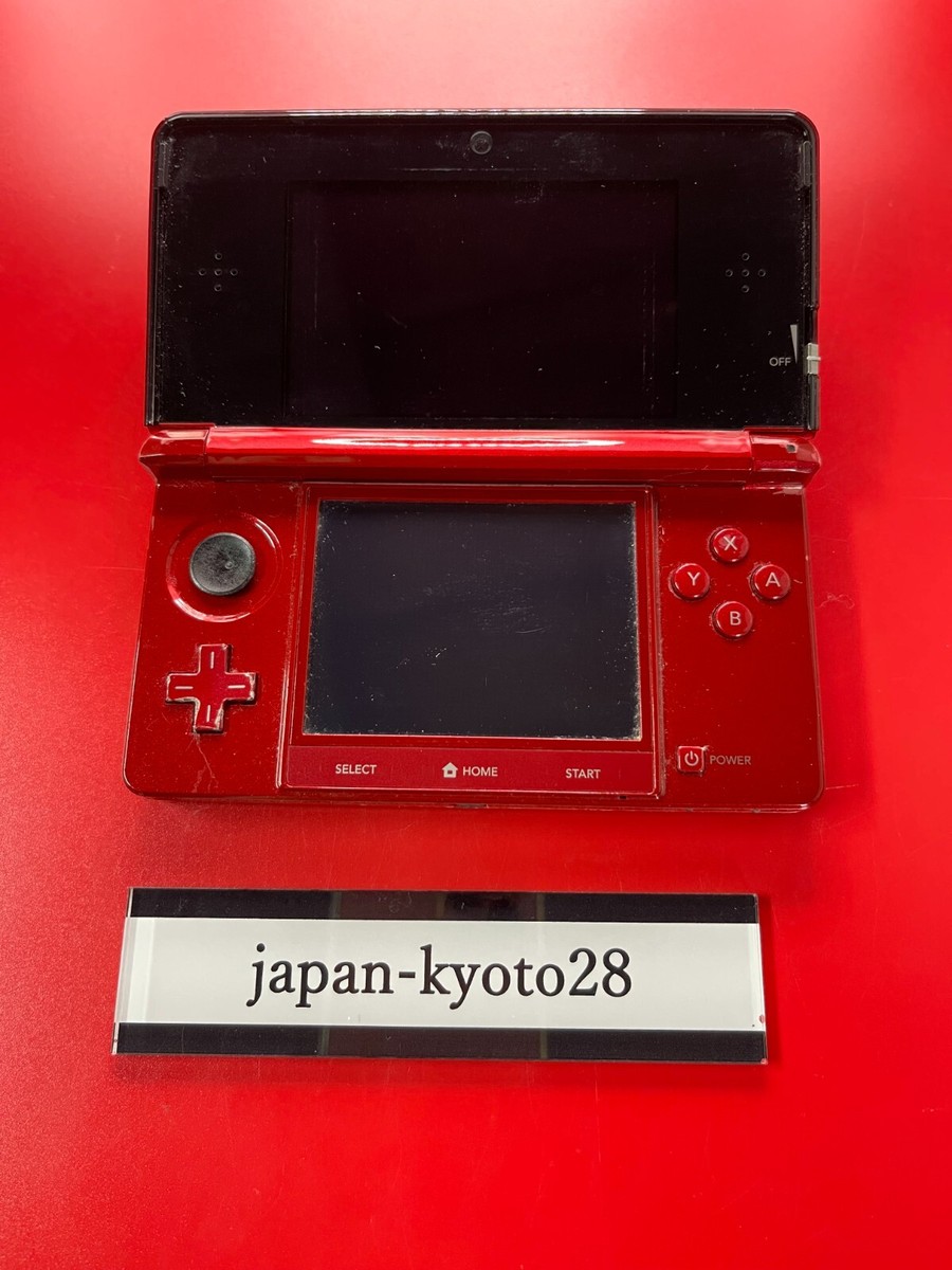 Nintendo 3DS Flame Red Handheld System (CTR-001) jp | eBay