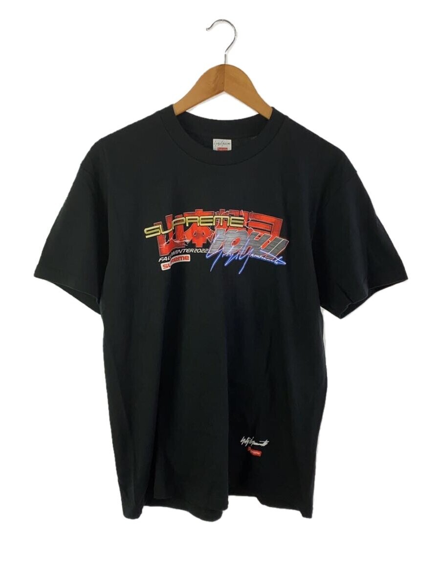 Supreme × YOHJI YAMAMOTO TEKKEN T-Shirt Size M Black Short Sleeve