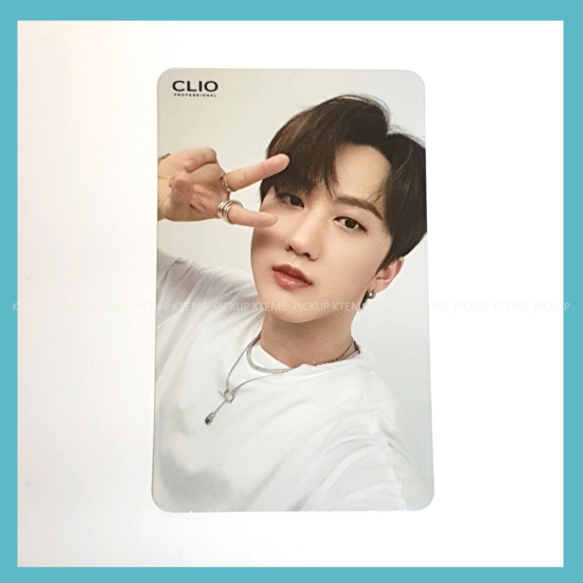CLIO X Stray Kids Mild ver. Photocard Bangchan Leeknow Han Felix