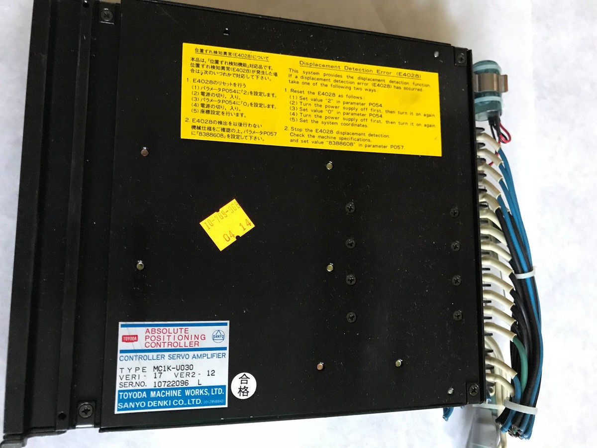 SANYO DENKI Toyoda MC1K-U030V サーボ アンプ 【公式通販】