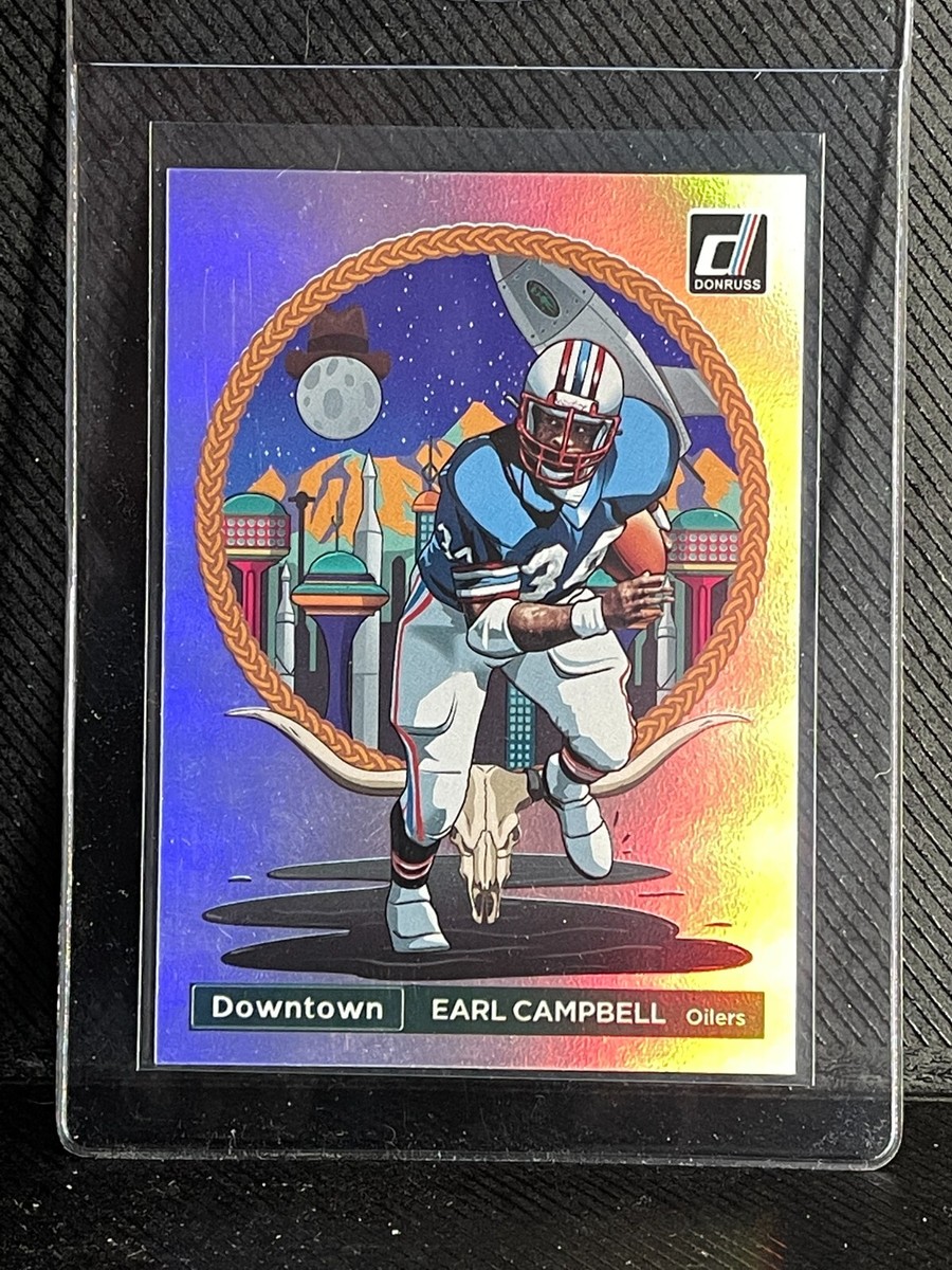 2022 Donruss Earl Campbell Downtown RARE SSP 1st Downtown