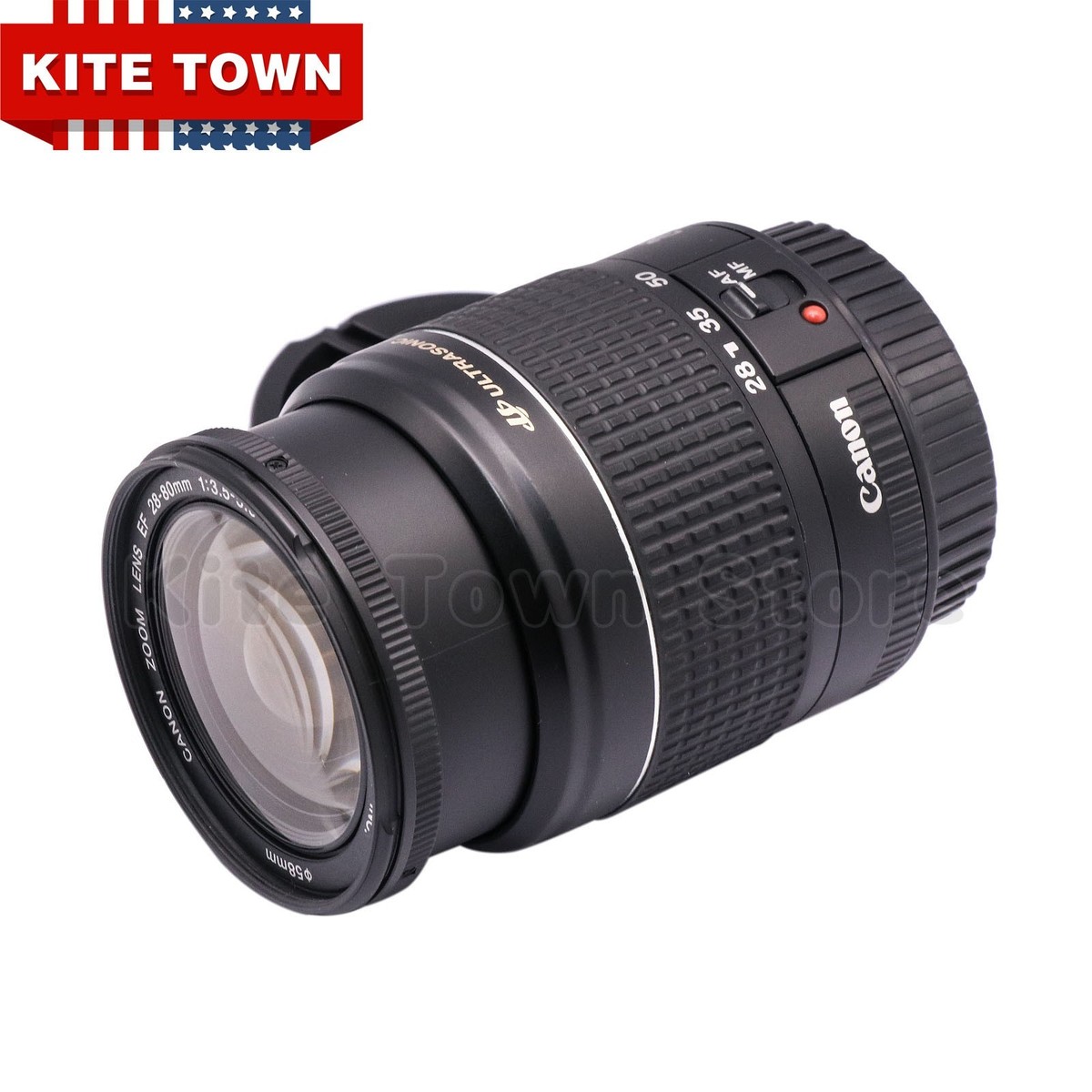 Canon EF 28-80mm f3.5-5.6 V USM Zoom Lens for 70D 80D 90D Rebel T5