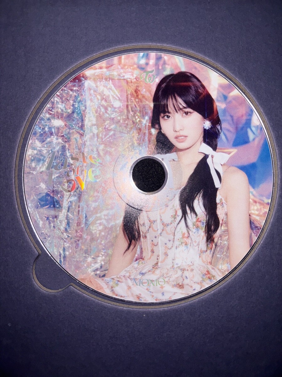 TWICE [Taste of love] MOMO Autographed Signed Album | eBay