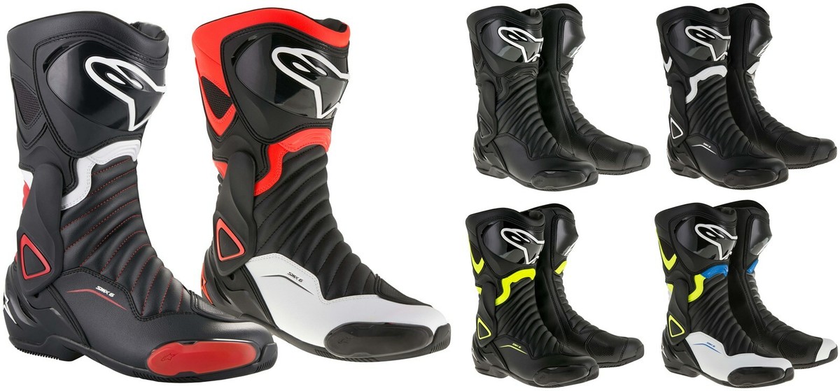 Alpinestars Smx 6 V2 Motorcycle Boots Racing Race Sport Moto Gp
