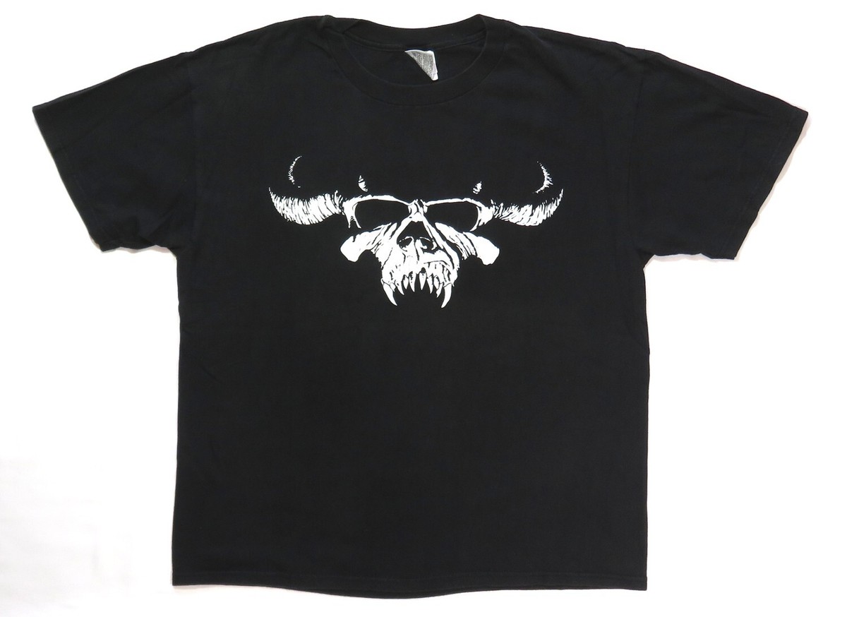 Danzig Vintage T Shirt 1996 Classic Skull Logo Punk Metal Glenn