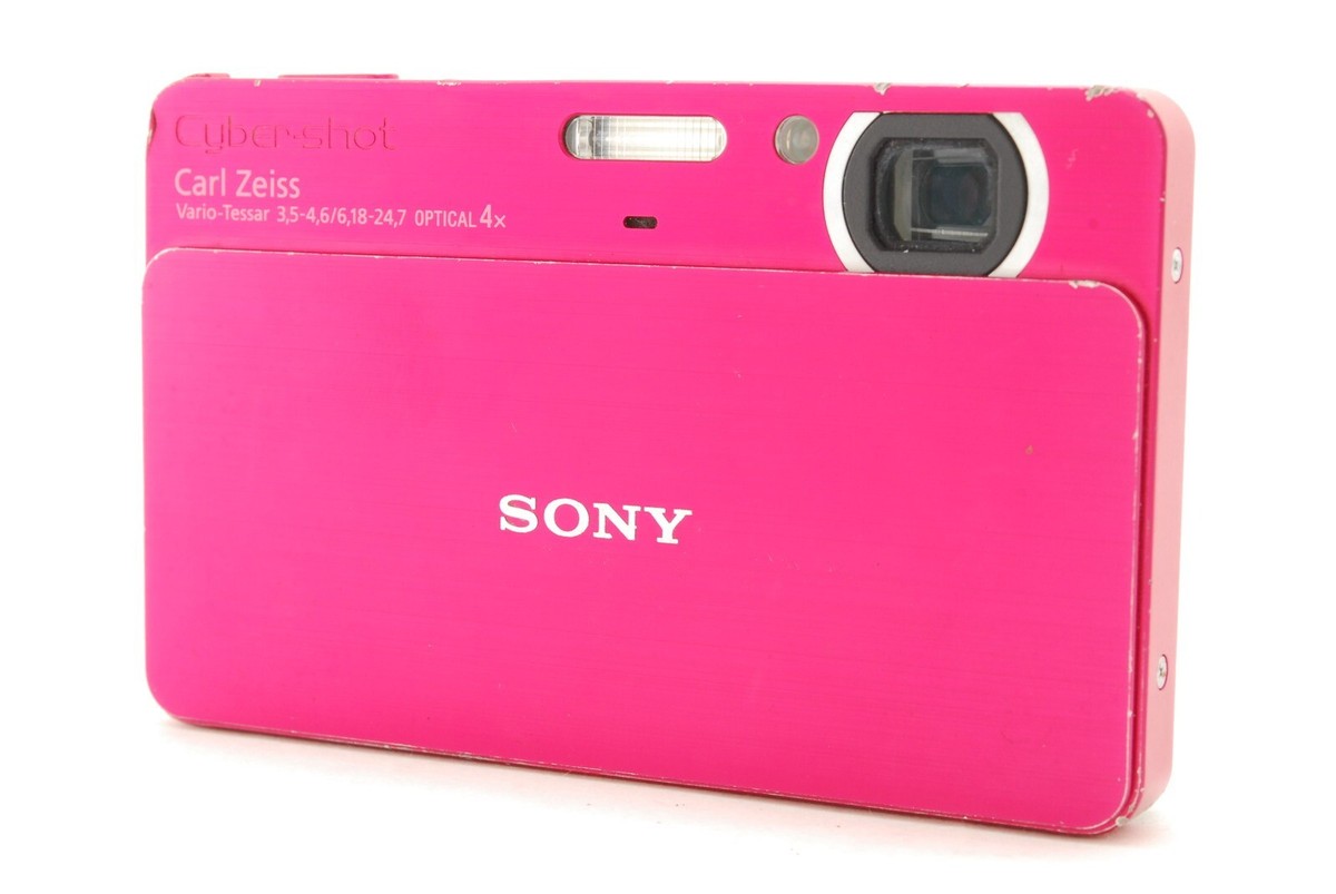 NEAR MINT ] Sony Cyber-shot DSC-T700 PINK 4.0x Optical Zoom From