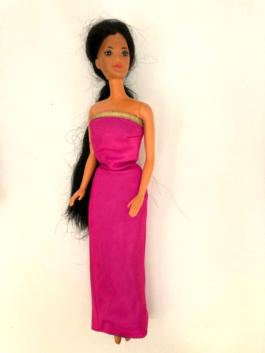 Vintage 1980 Mattel Black Hair Kira Miko Asian Pacific Islander