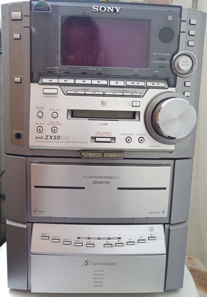 ラジオ・コンポ SONY MD/CD Changer Control WX-C50 SONY DHC-ZX50MD