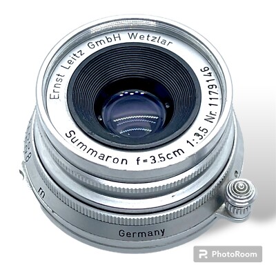 Leica Summaron 35mm 3.5cm f3.5 Wide Angle M Mount Prime Lens Clean