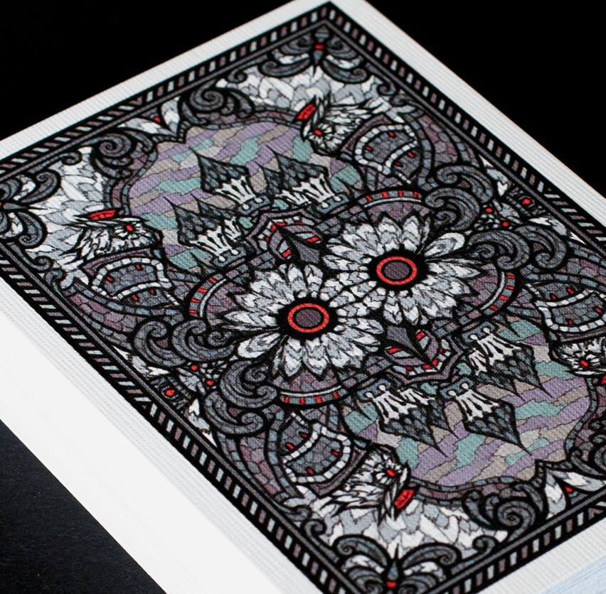 Bicycle Owl Playing Cards Ver. 2.0 Castle Back by Yasuyuki Honne