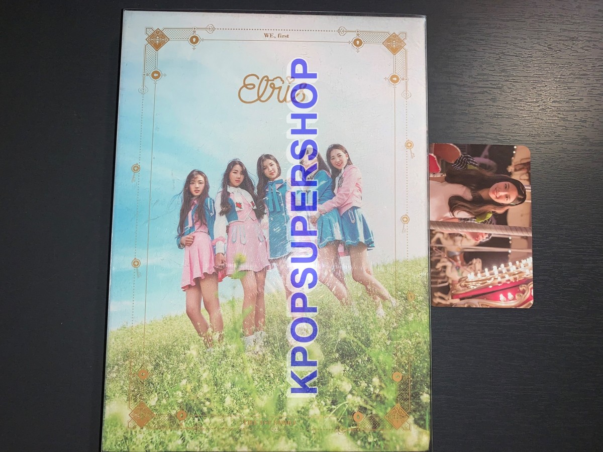 Elris 1st Mini Album We, First CD Great OOP Bella Photocard Rare