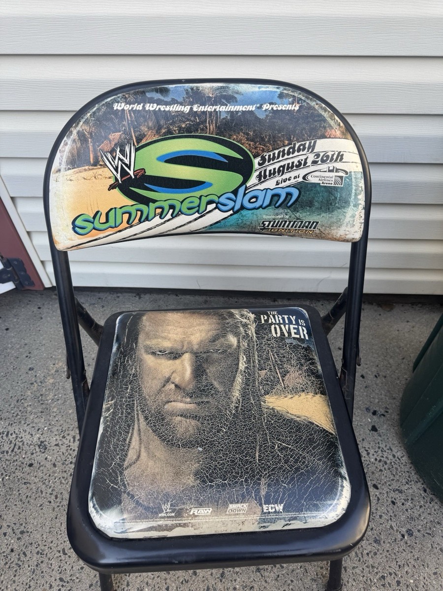 WWE Summer Slam Chair Live at Continental Airline Area August 26