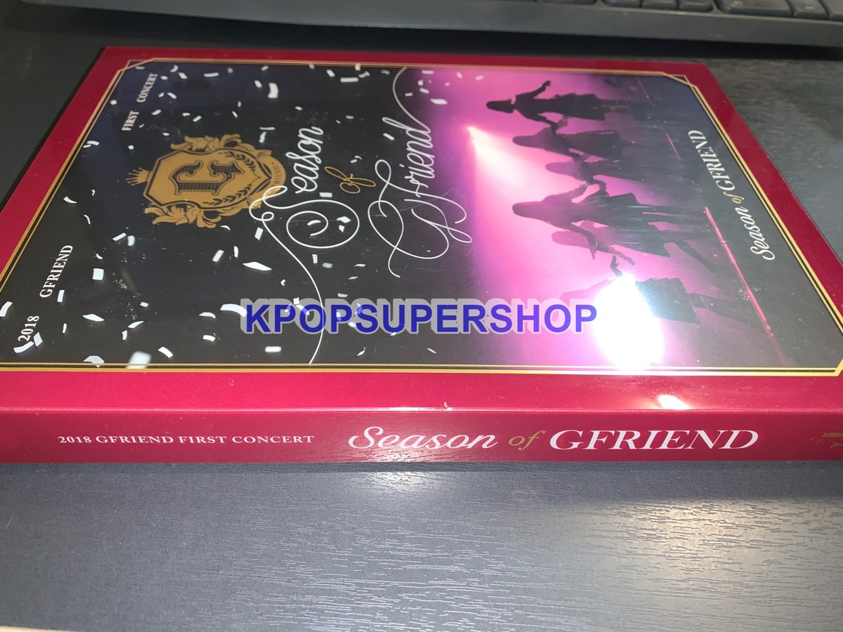 GFRIEND 2018 FIRST CONCERT Season of 3 DVD Sleeve Package