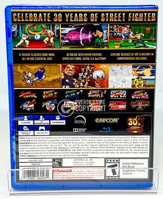 Street Fighter 30th Anniversary Collection - PS4 - Brand New