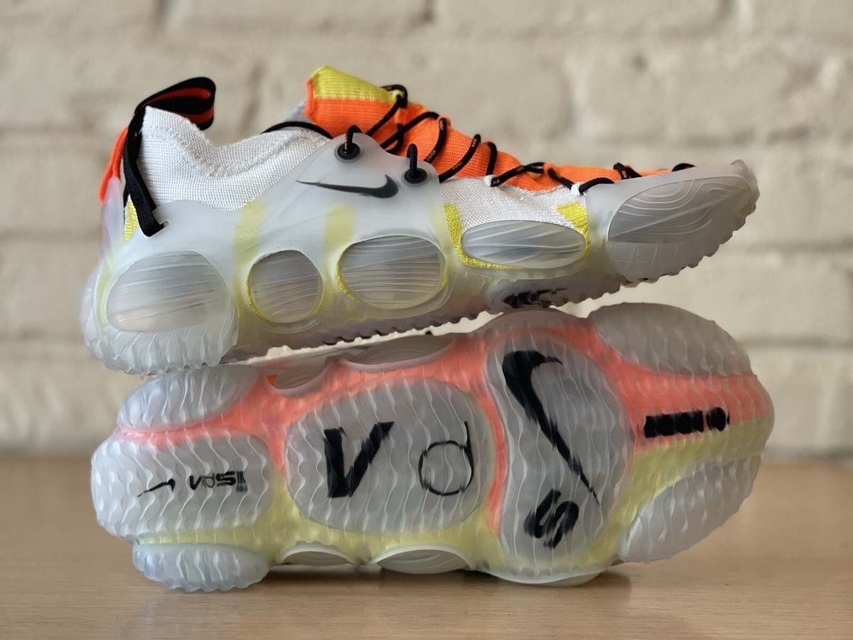 Nike ISPA Link Axis White Total Orange Yellow FZ3507-100 Mens Size
