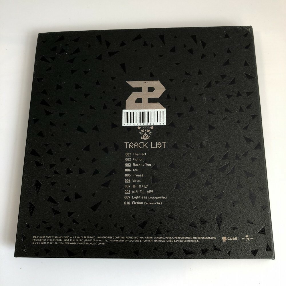 BEAST B2ST Fiction and Fact-1st CD K-POP | eBay