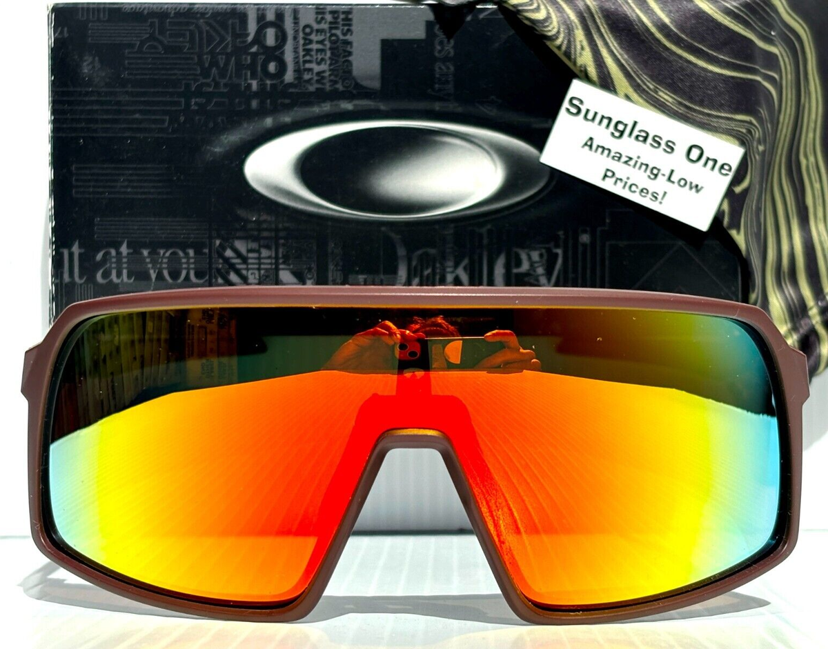NEW Oakley SUTRO Matte Grenache POLARIZED Galaxy Ruby Mirror Lens