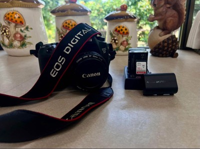 Canon EOS 5D Mark III + EF 50mm f/1.4 Lens Kit – 3 Batteries