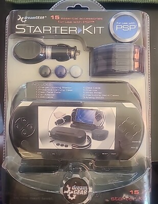 Dream Gear 15 Piece PSP Essential Accessories Starter KIT | eBay
