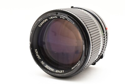 Canon New FD NFD 85mm f1.8 MF Prime Lens From Japan | eBay