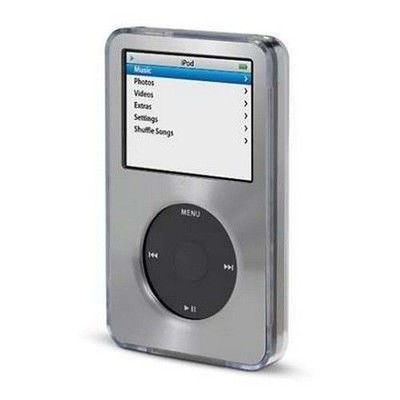 Gray Apple iPod Classic Aluminum Plated Hard Case Cover 6th 80
