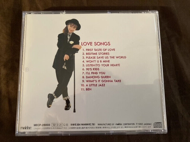 JENNIFER LOVE HEWITT LOVE SONGS MARCH 1992 MELDAC JAPAN ONLY SUPER