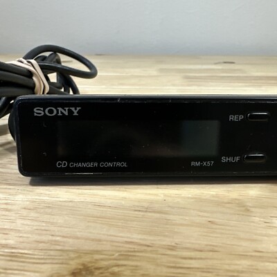 SONY RM-X57 WIRED CD CHANGER REMOTE Control Car Audio Tested