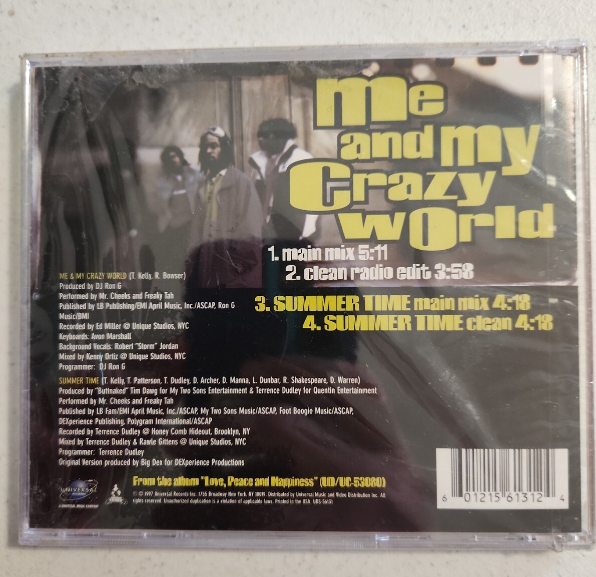 Me and My Crazy World [Single] by The Lost Boyz (CD, Sep-1997