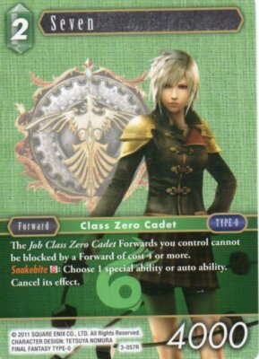 Final Fantasy TCG - Seven #057 | eBay
