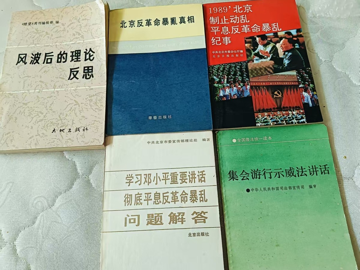 1989年天安门事件纪念画册书籍北京风波纪实1989年天安門事件紀念畫冊