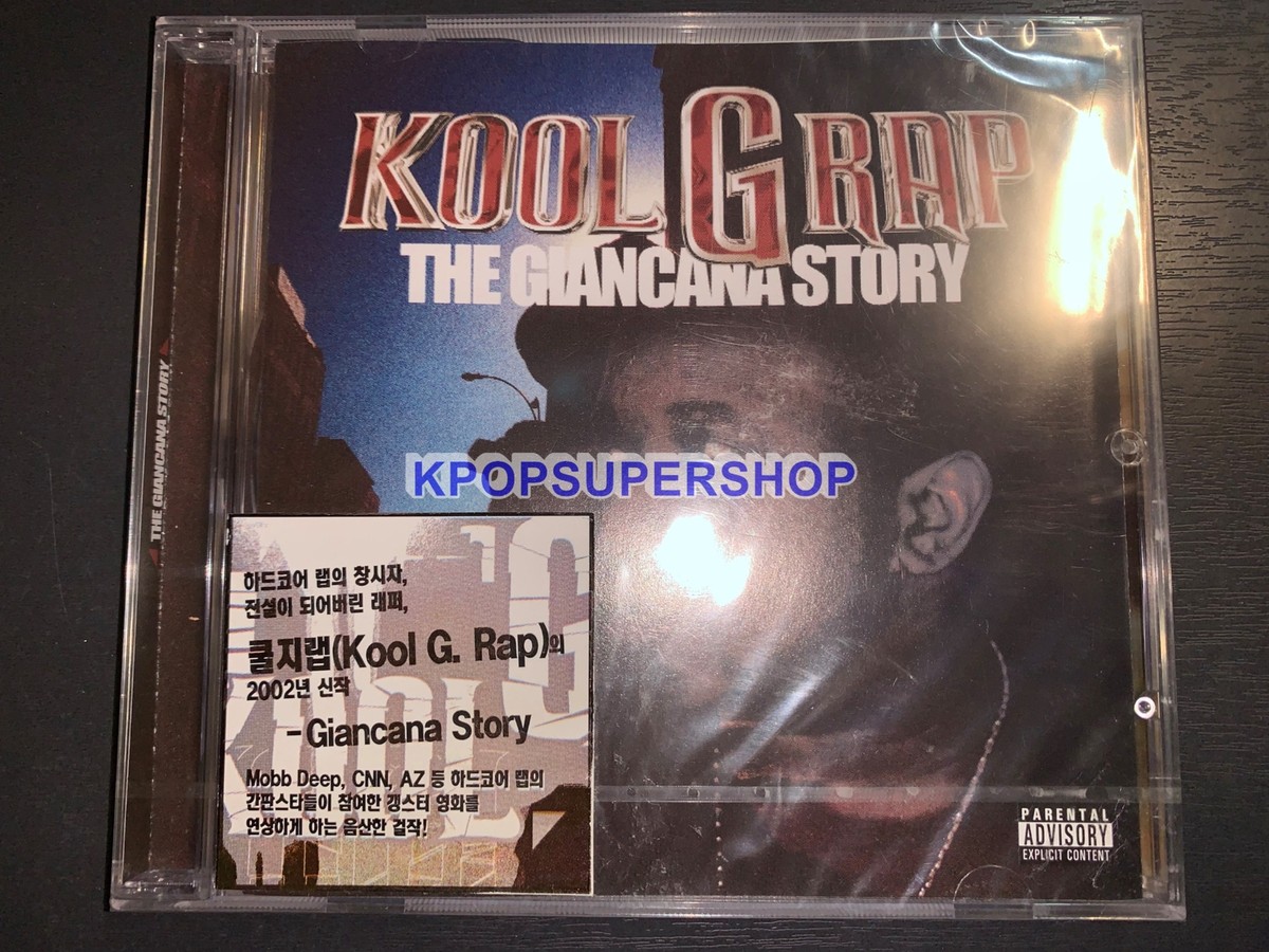 Kool G Rap Album The Giancana Story CD Booklet New Sealed OOP Rare