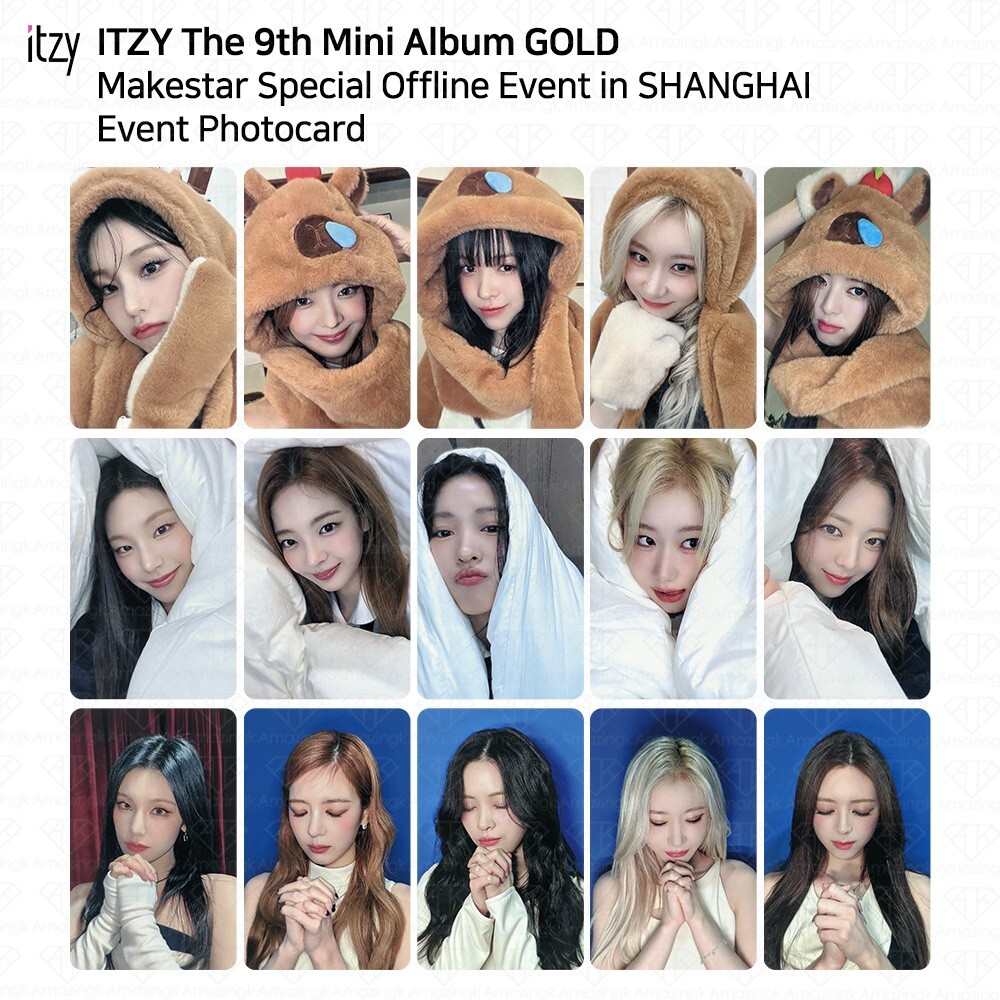 ITZY notshy mmt 中華 イェジ トレカ トレカ itzy mmt MMT love LOCO