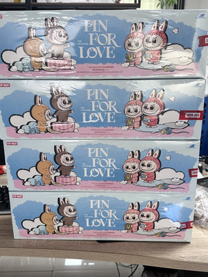 THE MONSTERS PIN FOR LOVE SERIES-VINYL PLUSH PENDANT BLIND BOX