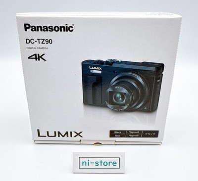 Panasonic Lumix DC-TZ90 Black Compact Digital Camera 20.3MP JP