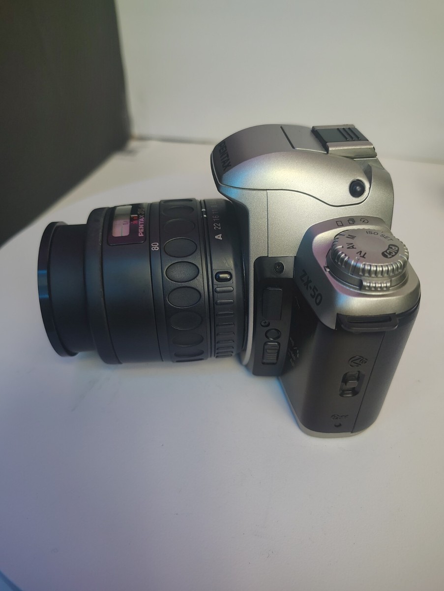 Pentax ZX-50 35mm SLR Film Camera with 35-80mm Lens | eBay