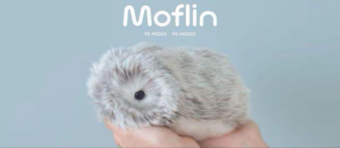 Moflin ぬいぐるみ本体 充電器付き グレー Moflin モフリン シルバー