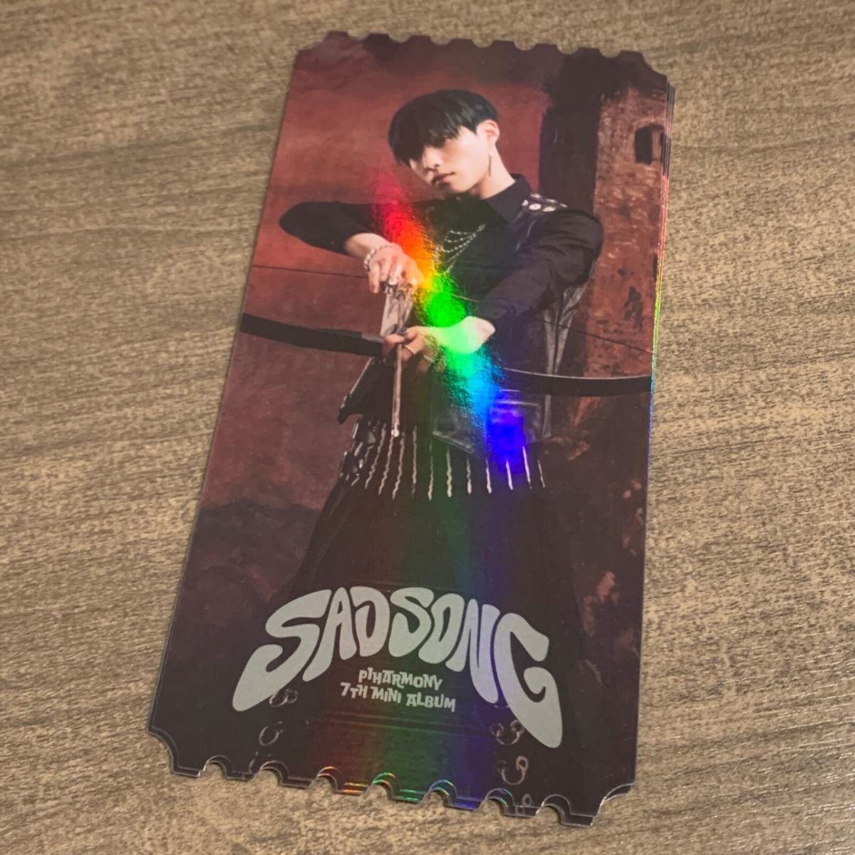 P1Harmony - 7TH MINI ALBUM SAD SONG official PHOTO CARD pc p1h | eBay