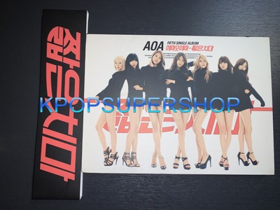 AOA 5th Single Album Short Skirt CD Fifth No Photocard Photobook