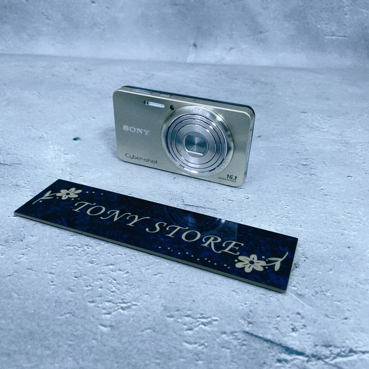 SONY Cyber-shot DSC-W570 Gold 5x Zoom 16.1 MP Compact Digital