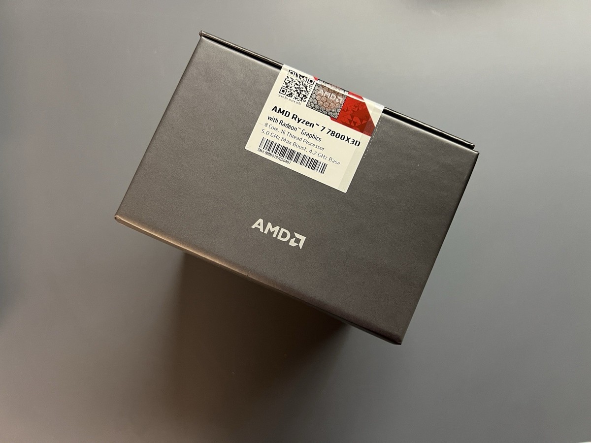 AMD Ryzen 7 7800X3D Processor (5 GHz, 8 Cores, Socket AM5) Boxed