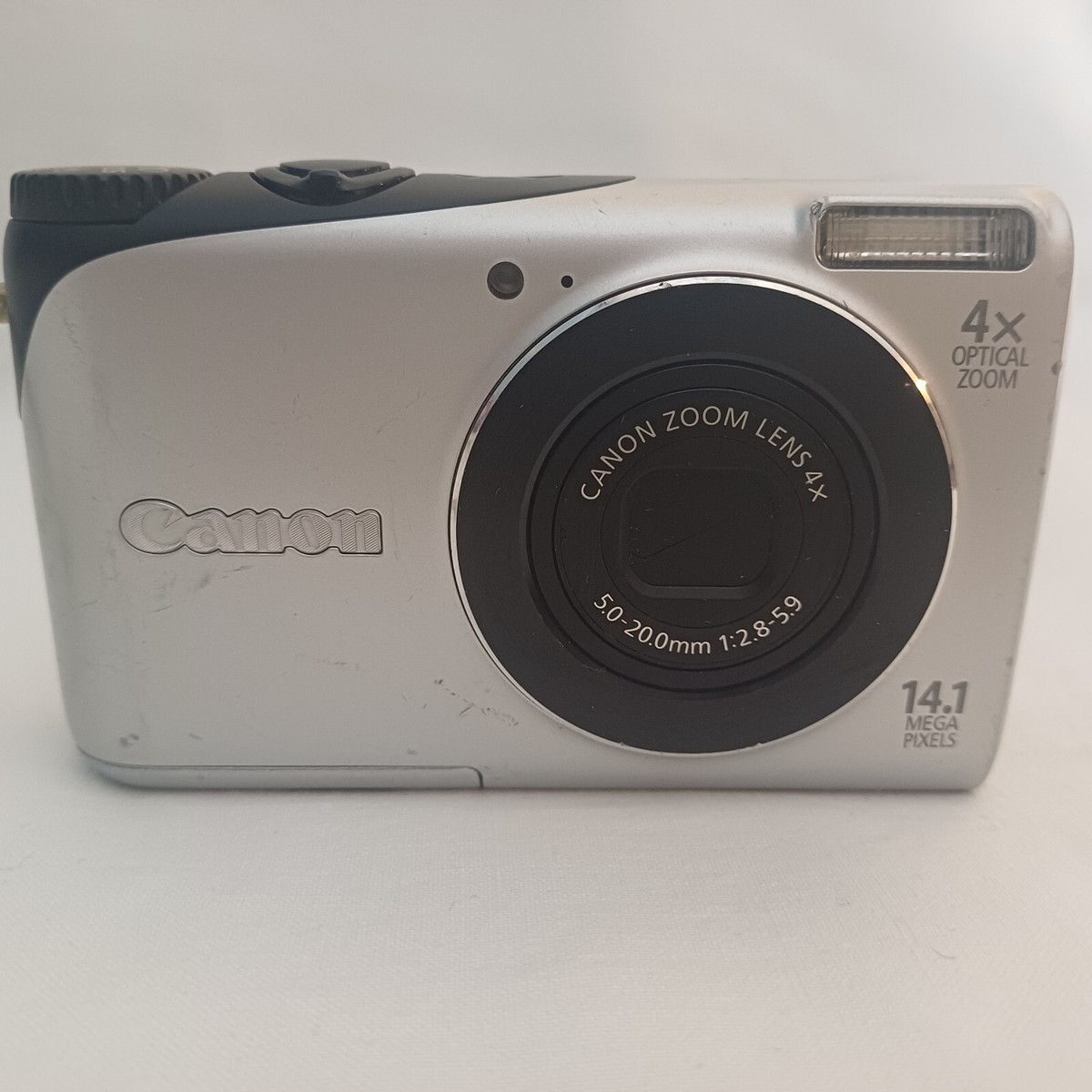 Rare Vintage Canon Digital PowerShot A2200 HD Zoom Lens 4X 14.1 MP