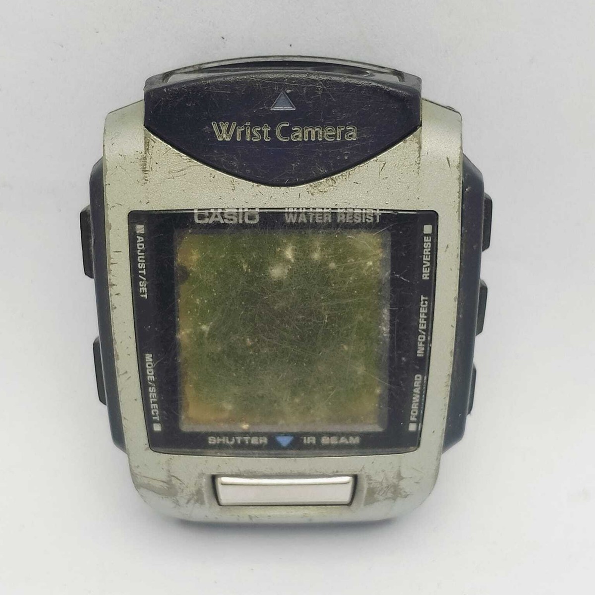 Casio WQV-1 Wrist Camera Module 2220 Vintage Men's Watch For Parts